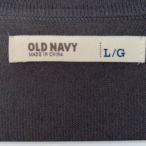 Old Navy 3/4 sleeve gray cardigan with buttons. - Picture 9 of 10